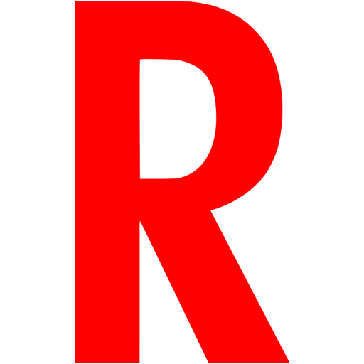 Download Letter R Transparent Nomer 55