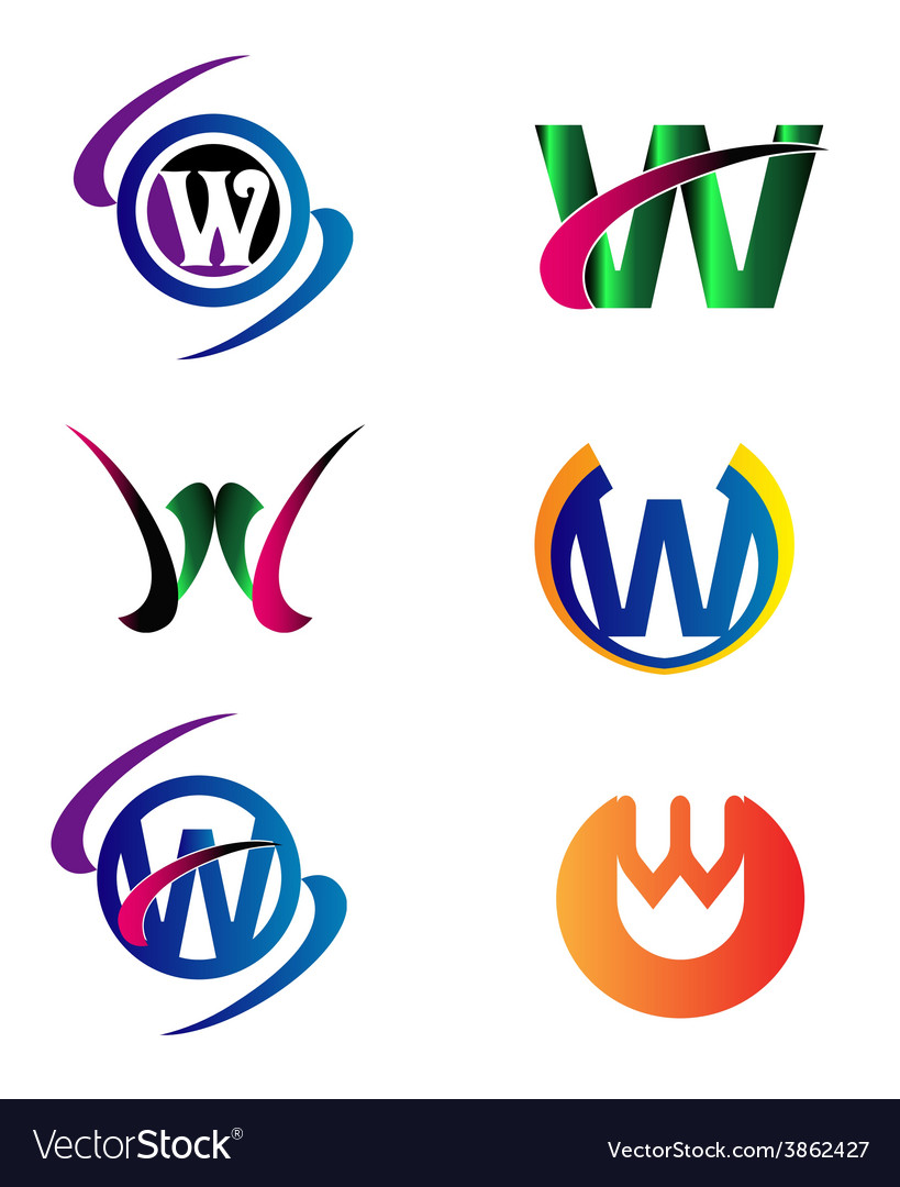 Detail Letter W Logo Design Nomer 6
