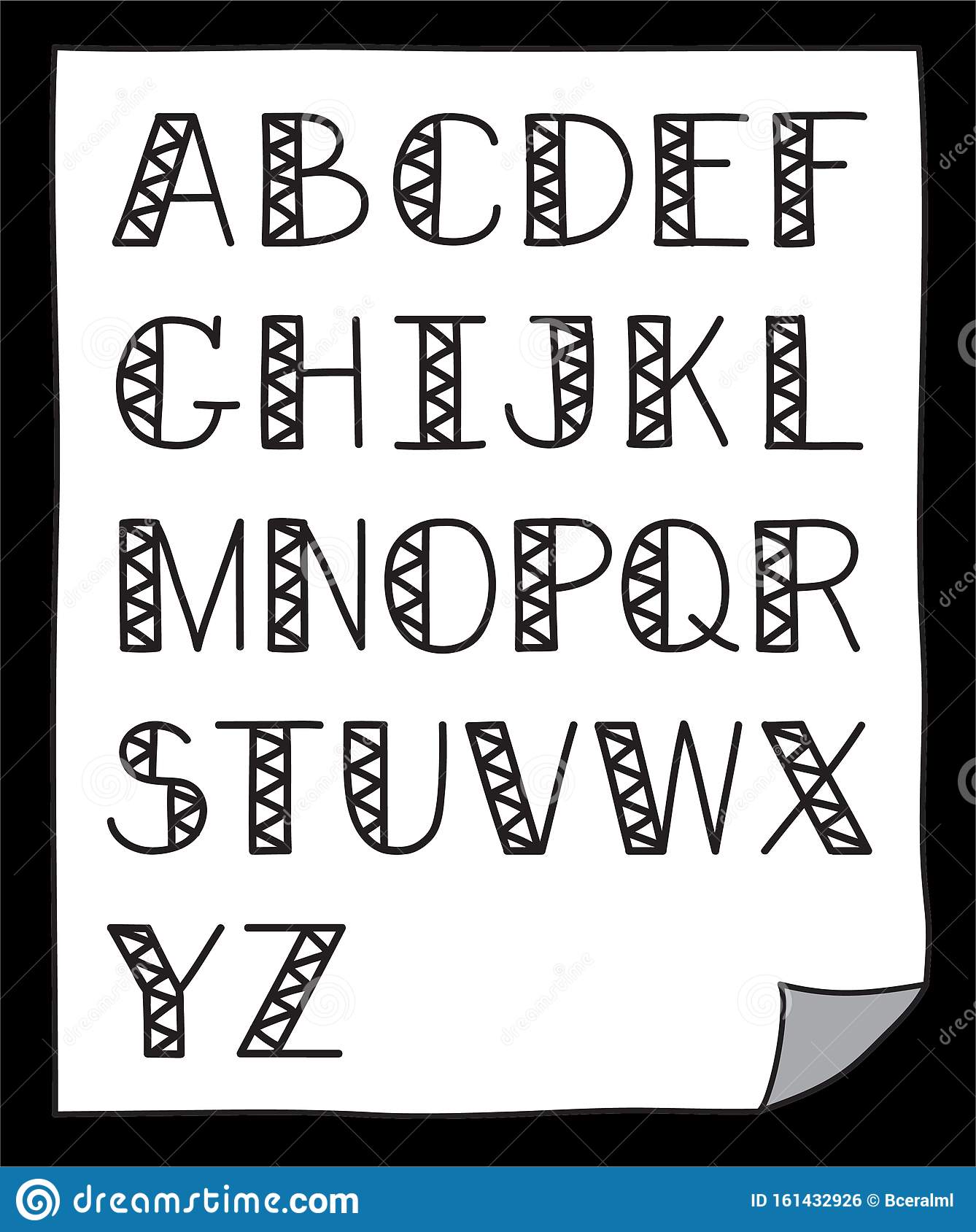 Detail Lettering A Sampai Z Nomer 14