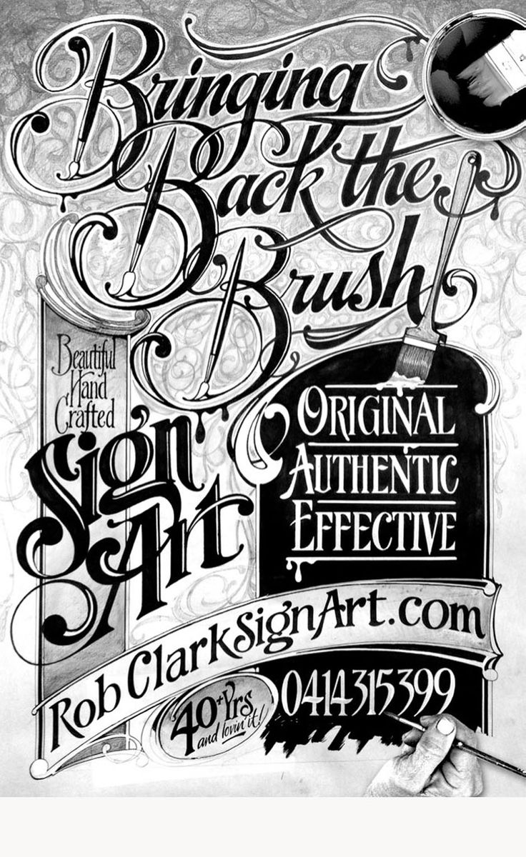 Detail Lettering Typography Gambar Ilustrasi Nomer 15