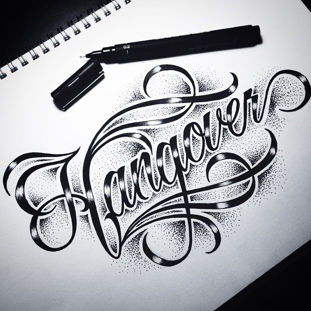 Detail Lettering Typography Gambar Ilustrasi Nomer 20