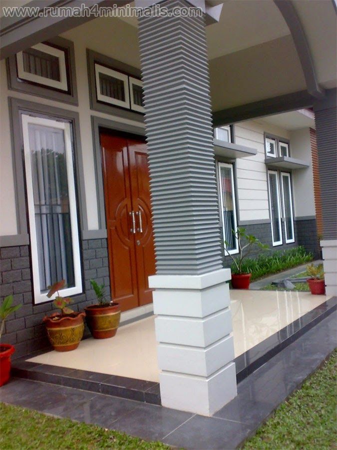 Detail Model Teras Rumah Minimalis 2020 Nomer 31