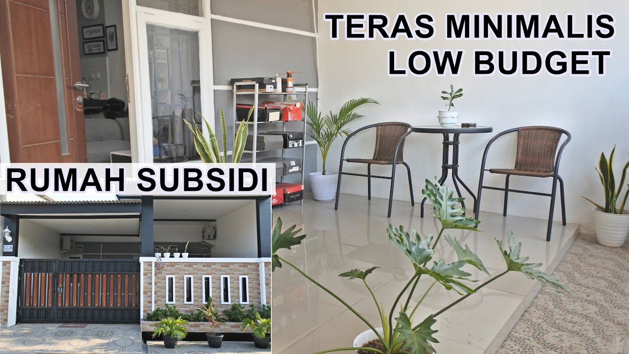 Detail Model Teras Rumah Subsidi Nomer 12
