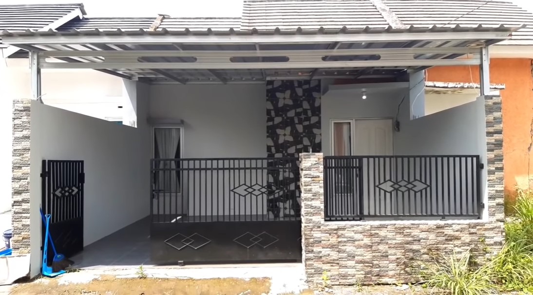 Detail Model Teras Rumah Subsidi Nomer 18