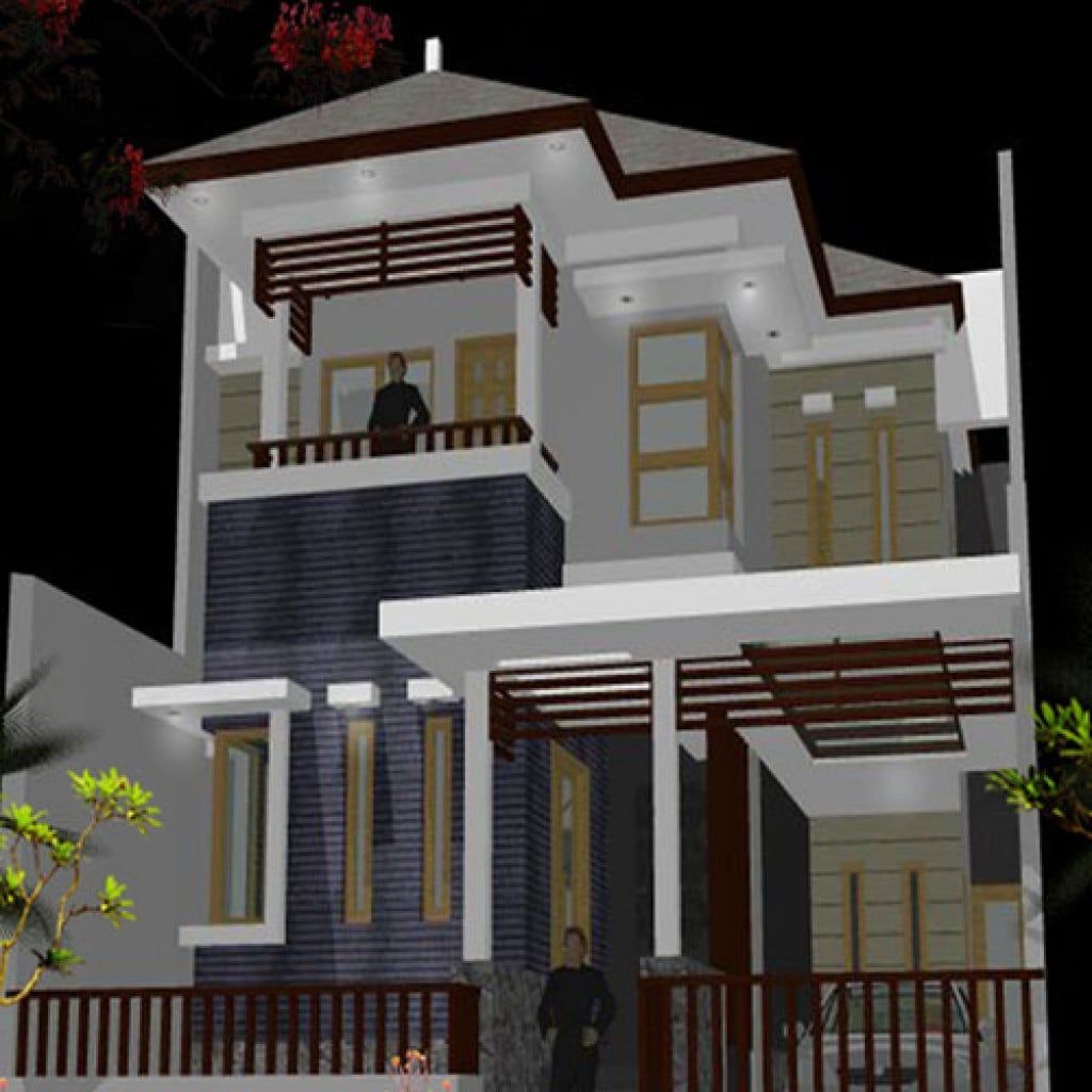 Detail Model Teras Rumah Tingkat Nomer 20