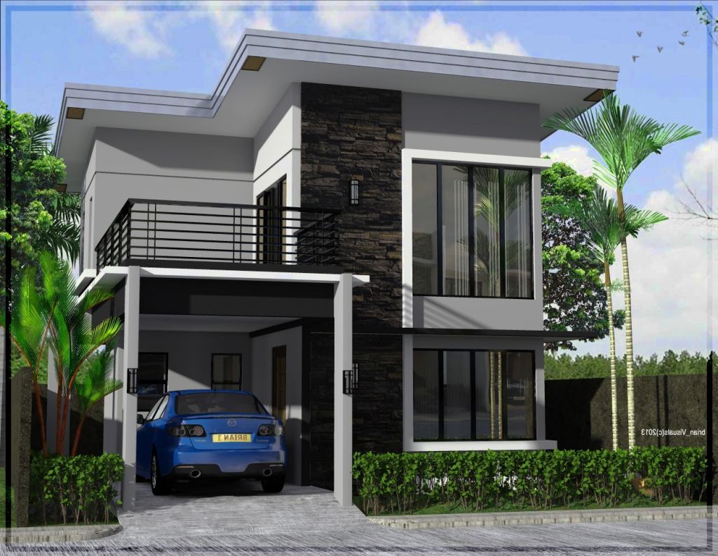 Detail Model Teras Rumah Tingkat Nomer 44