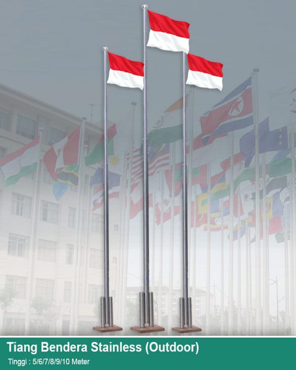 Model Tiang Bendera - KibrisPDR