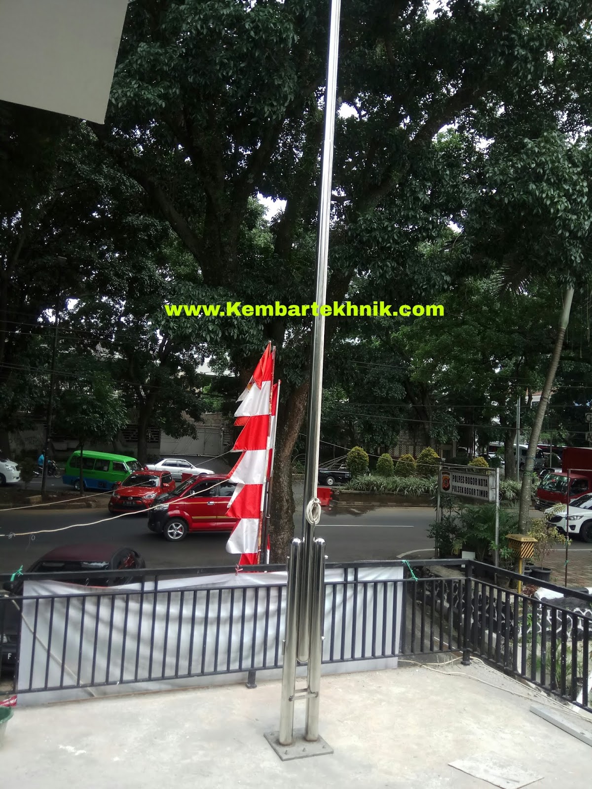 Detail Model Tiang Bendera Nomer 7