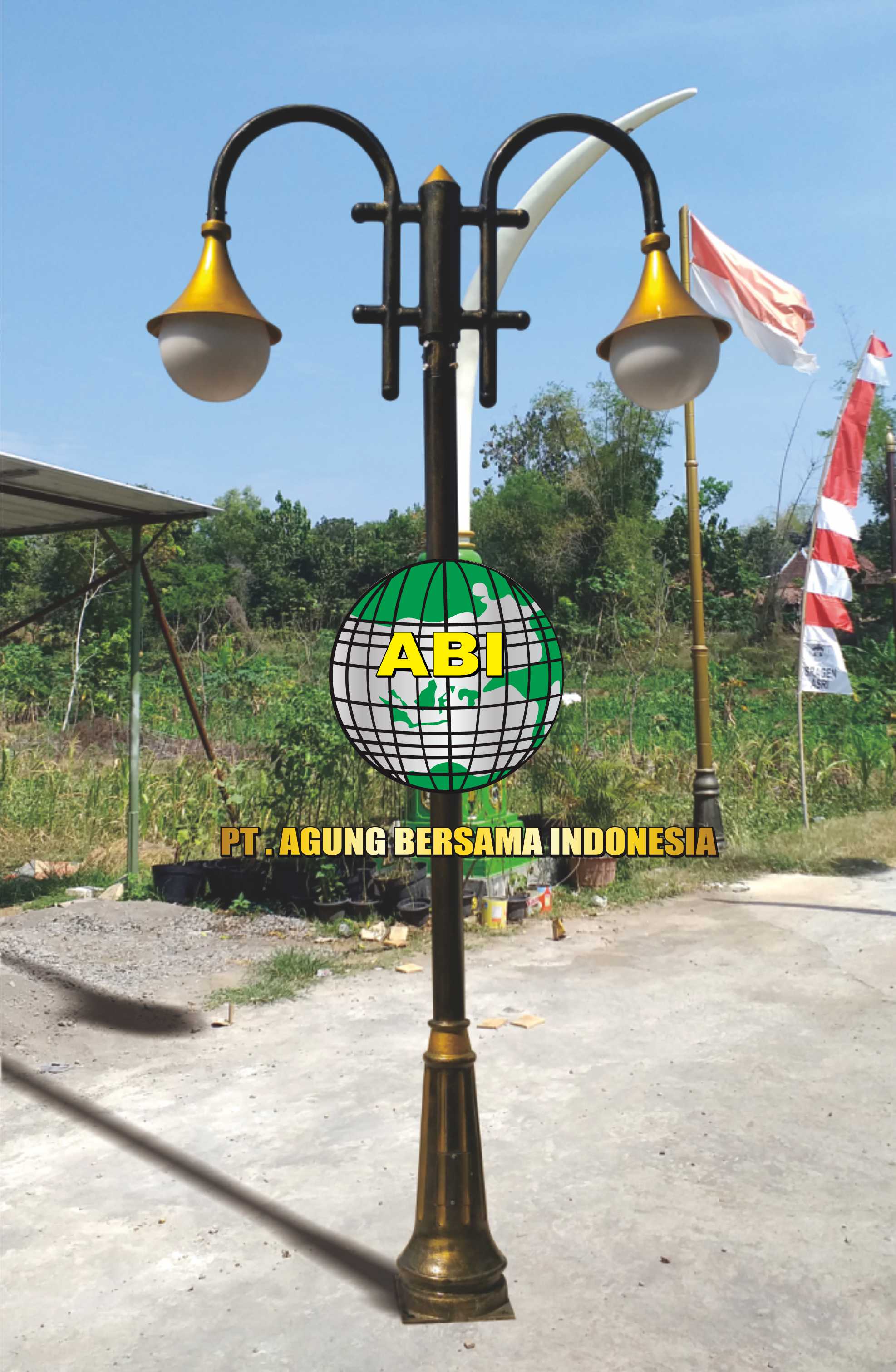 Detail Model Tiang Lampu Jalan Nomer 29