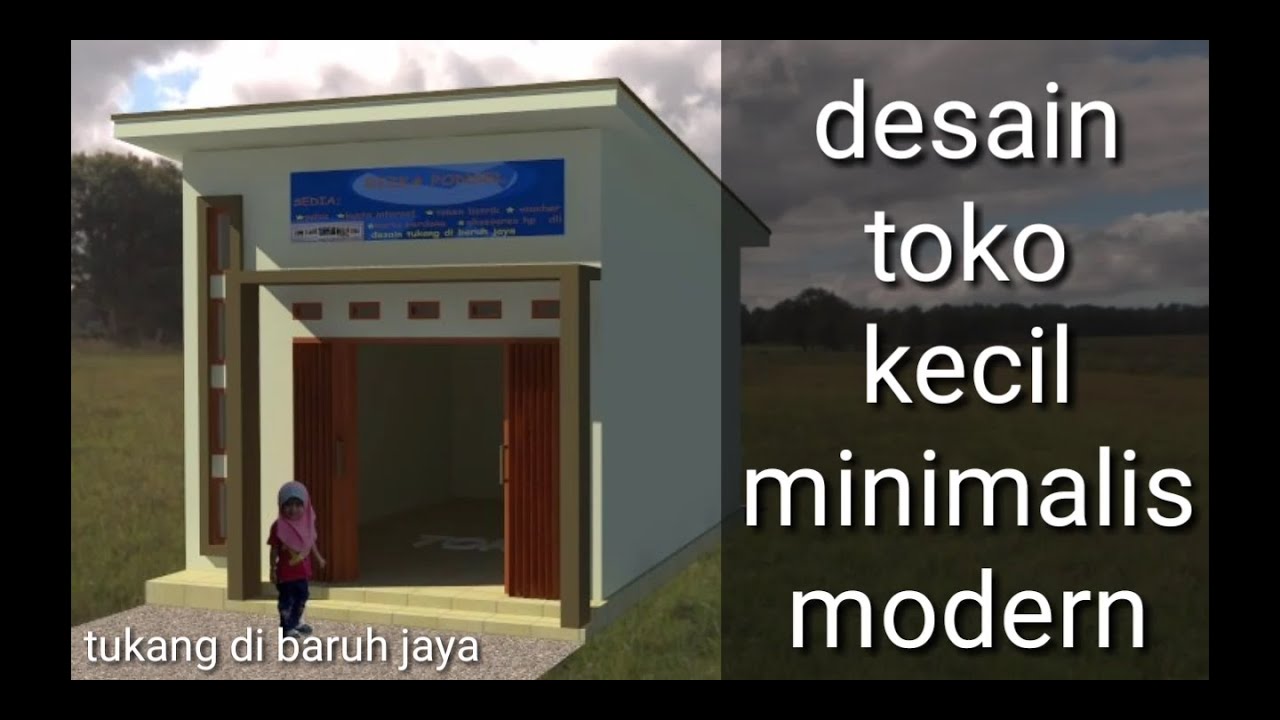 Detail Model Toko Minimalis Depan Rumah Nomer 42