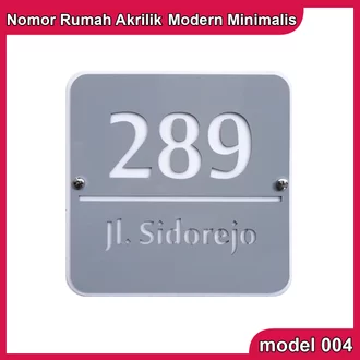 Detail Model Tulisan Nomor Rumah Nomer 56