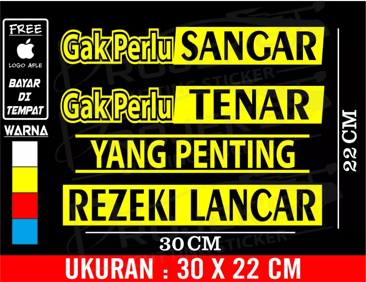 Detail Model Tulisan Stiker Nomer 56