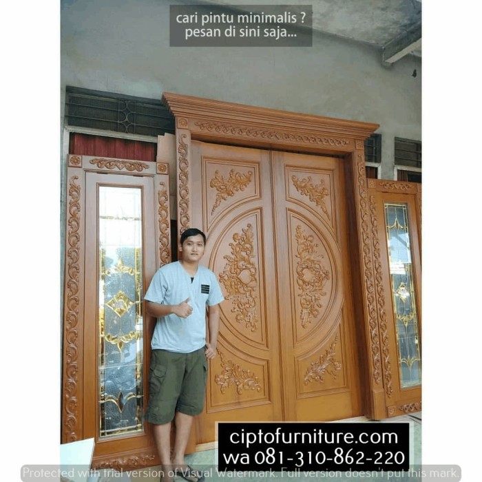 Detail Model Ukiran Pintu Rumah Nomer 32