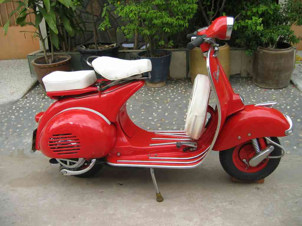 Detail Model Vespa Klasik Nomer 56