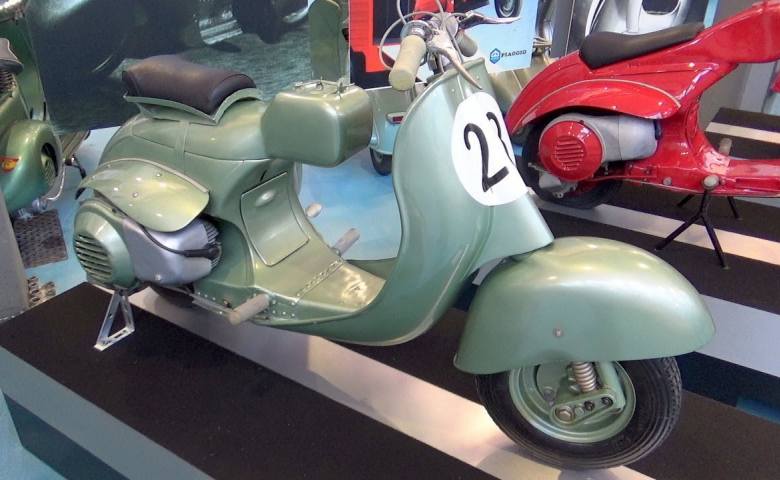 Detail Model Vespa Lama Nomer 13