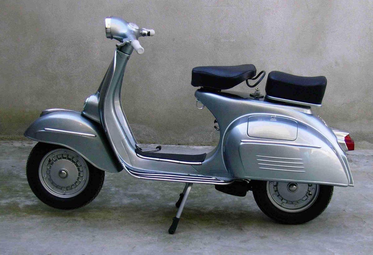 Detail Model Vespa Lama Nomer 22