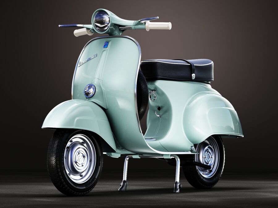 Detail Model Vespa Lama Nomer 31