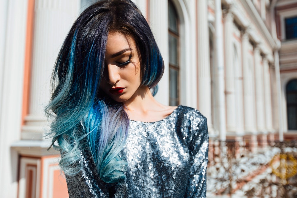 Detail Model Warna Rambut Biru Nomer 16