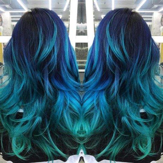 Detail Model Warna Rambut Biru Nomer 31