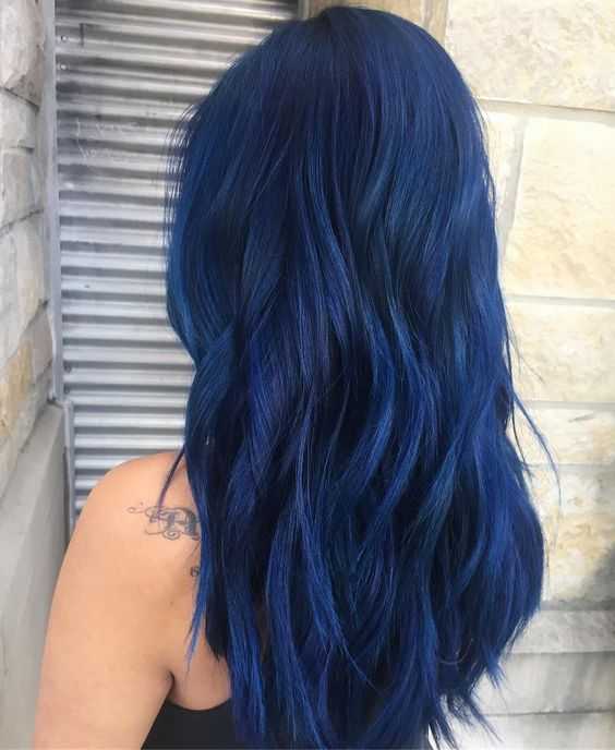 Detail Model Warna Rambut Biru Nomer 35