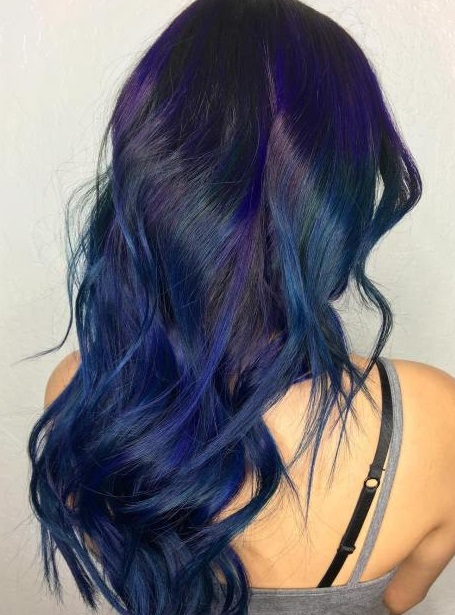 Detail Model Warna Rambut Biru Nomer 43