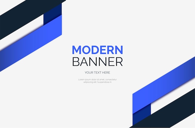 Detail Modern Banner Background Nomer 48