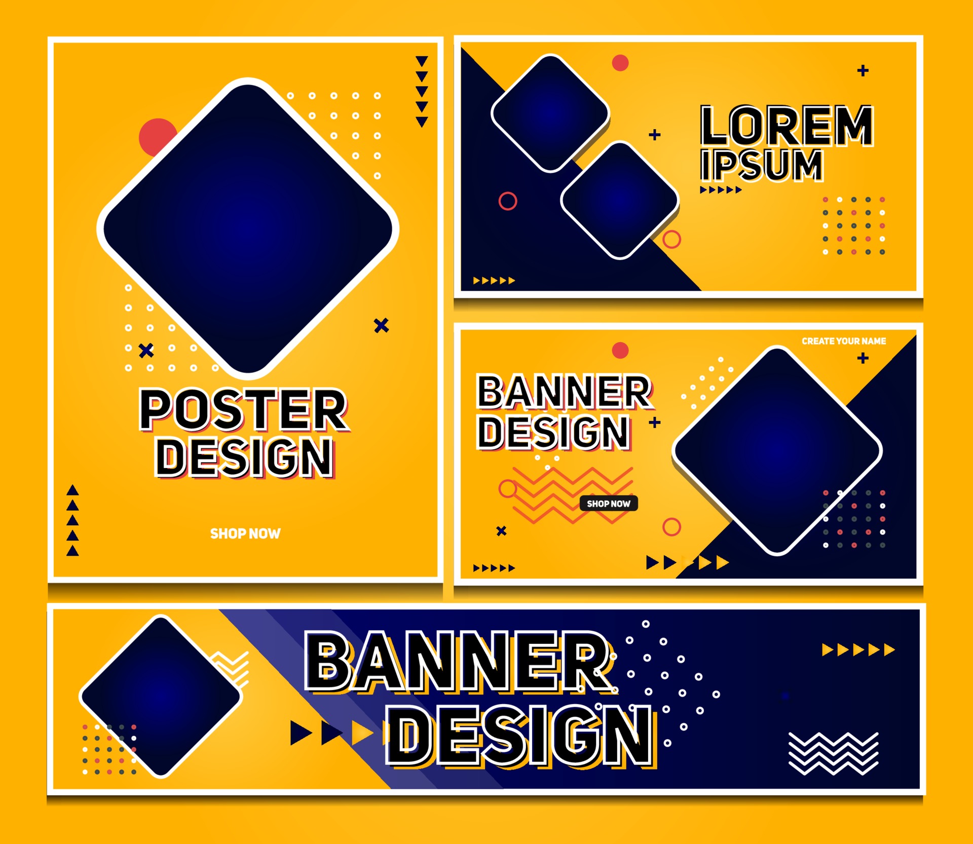 Detail Modern Banner Background Nomer 55