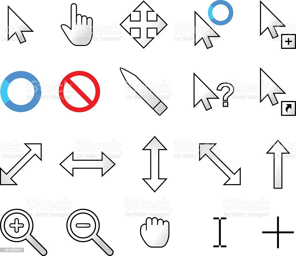 Detail Modern Cursor Nomer 16