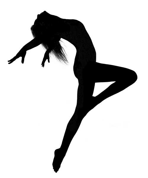 Detail Modern Dance Silhouette Nomer 5