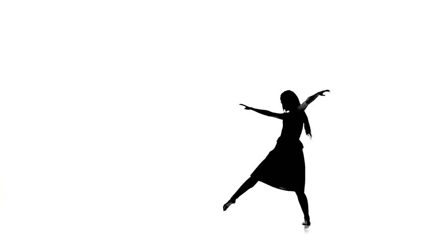 Detail Modern Dance Silhouette Nomer 48