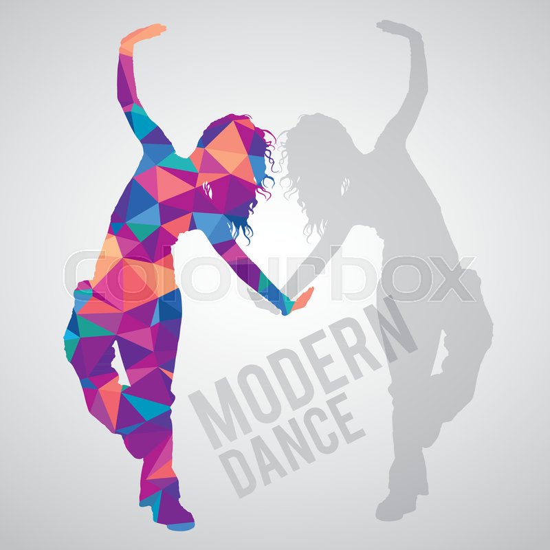 Detail Modern Dance Silhouette Nomer 51
