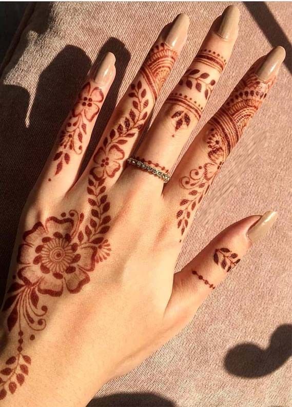 Modern Henna Design Tangan - KibrisPDR