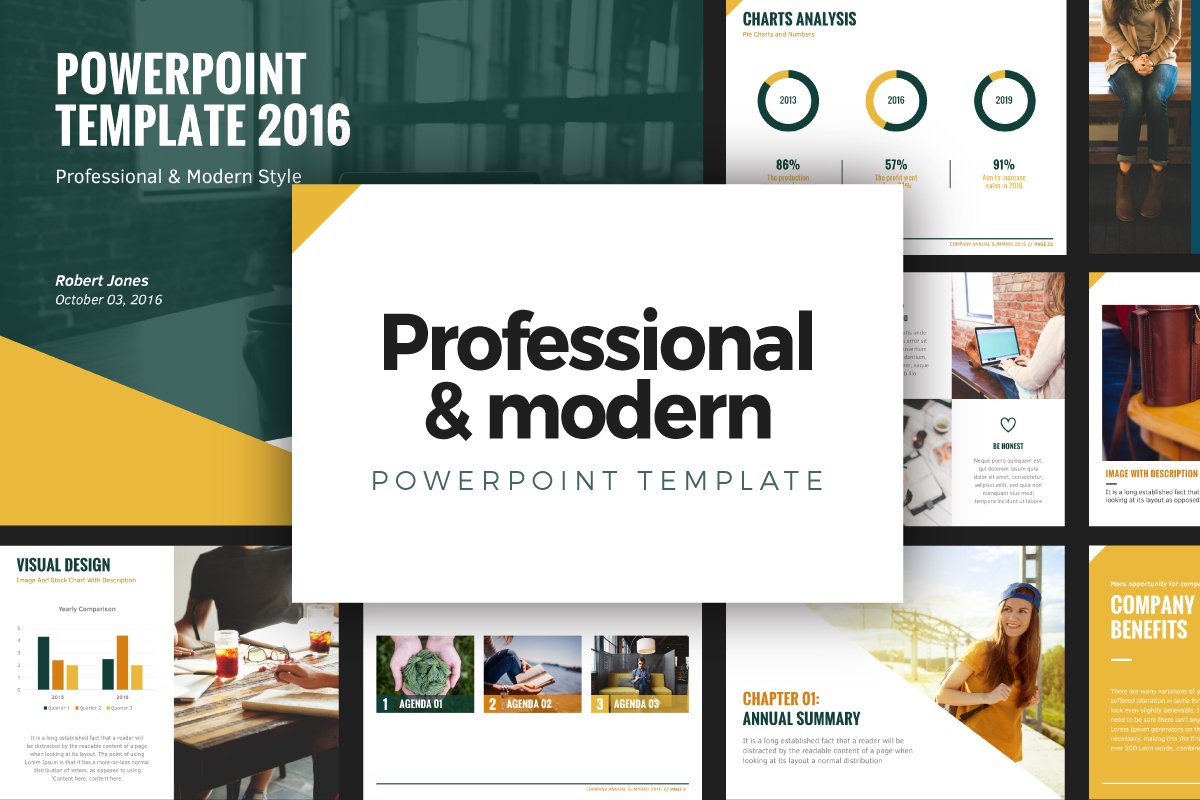 Detail Modern Powerpoint Background Nomer 35