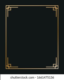 Detail Modern Vector Frame Nomer 12