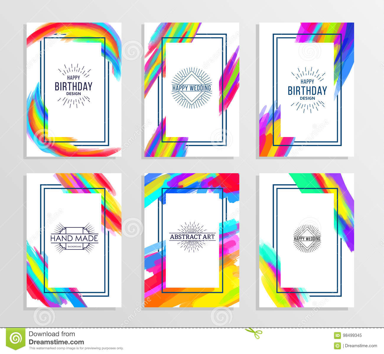 Detail Modern Vector Frame Nomer 28