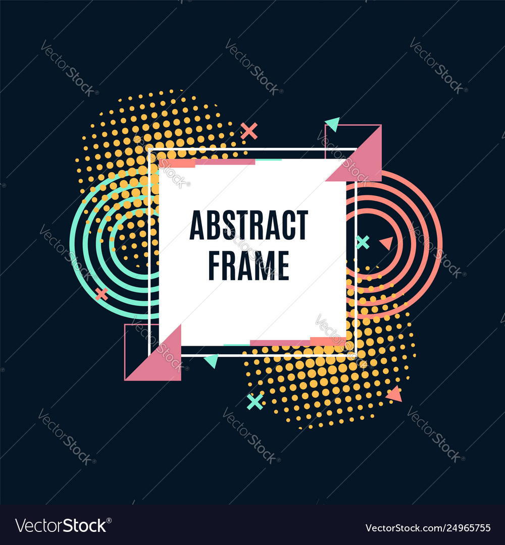 Detail Modern Vector Frame Nomer 29