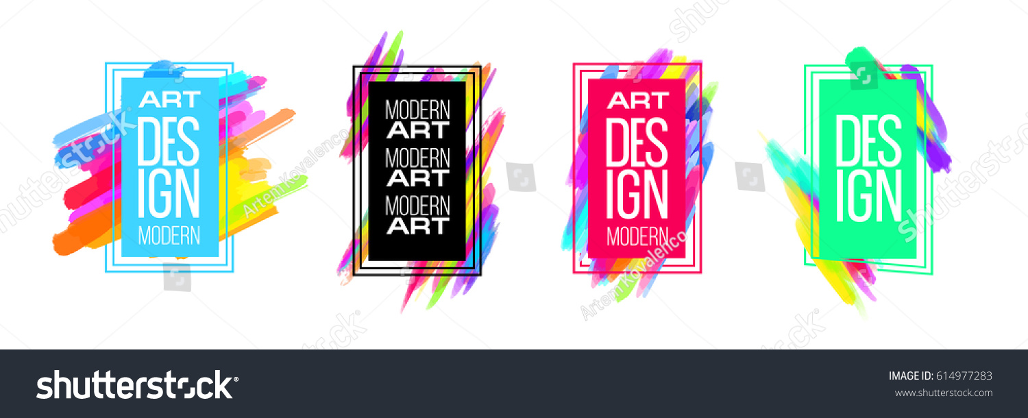 Detail Modern Vector Frame Nomer 51
