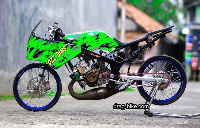 Detail Modif Ninja R Drag Nomer 13