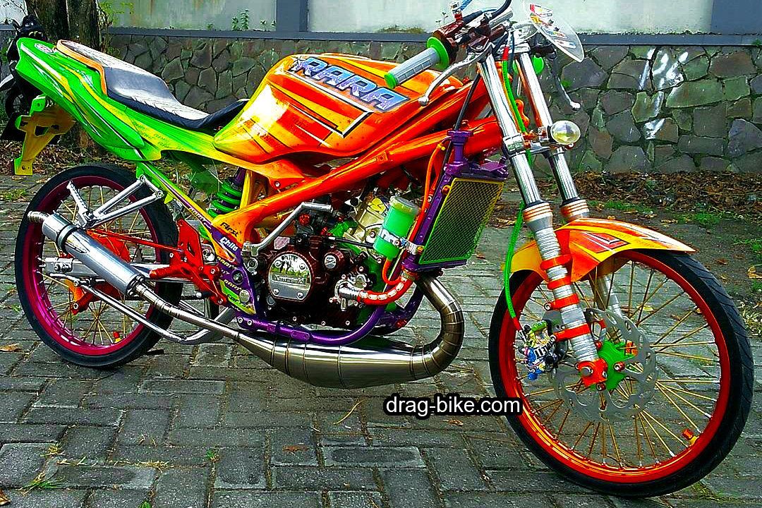 Detail Modif Ninja R Drag Nomer 21