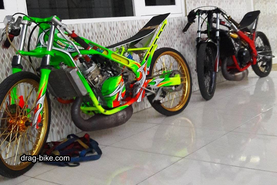 Detail Modif Ninja R Drag Nomer 23