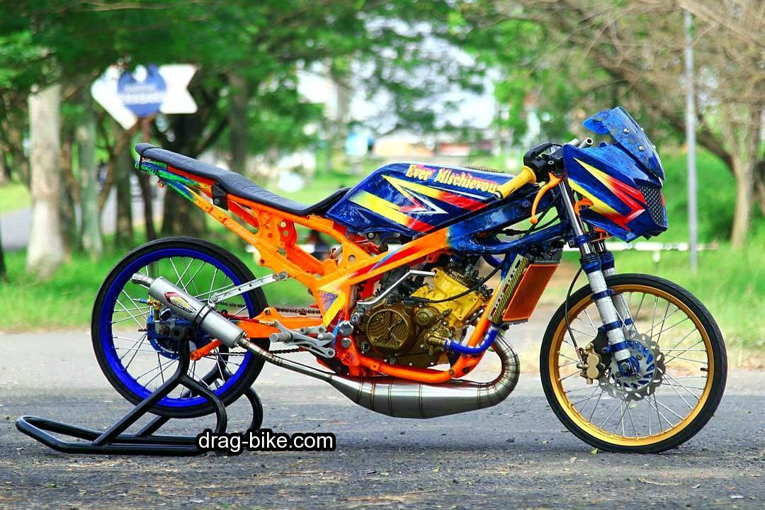 Detail Modif Ninja R Drag Nomer 4