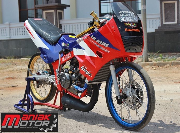 Detail Modif Ninja R Drag Nomer 30