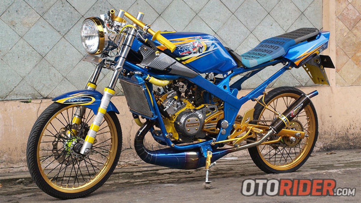 Detail Modif Ninja R Drag Nomer 35