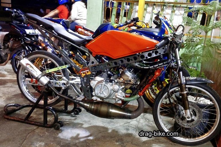 Detail Modif Ninja R Drag Nomer 5