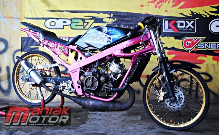 Detail Modif Ninja R Drag Nomer 41