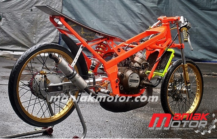 Detail Modif Ninja R Drag Nomer 6