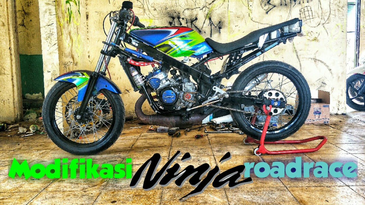 Detail Modif Ninja R Drag Nomer 44