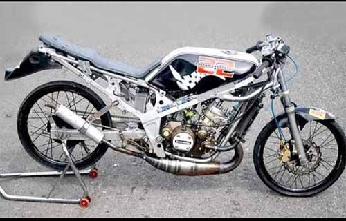 Detail Modif Ninja R Drag Nomer 45