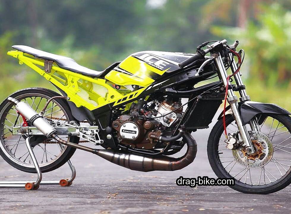 Detail Modif Ninja R Drag Nomer 50