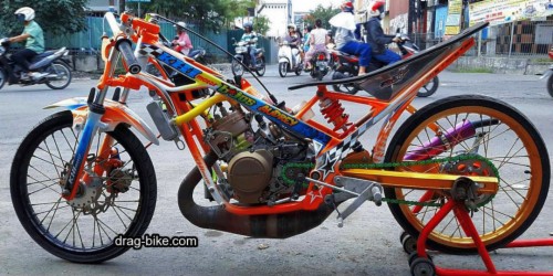 Detail Modif Ninja R Drag Nomer 51